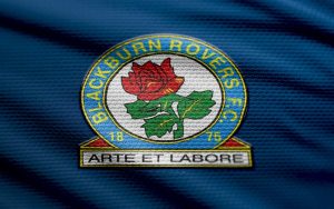 thumb2-blackburn-rovers-fabric-logo-4k-blue-fabric-background-championship-bokeh